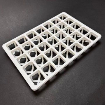 ミニプラ鉢1号・1.3号鉢対応-白色ミニトレイ-35(5×7)鉢用＊(約)A4サイズ相当※1枚売＊多肉・塊根植物・アガベ・ハオルチア・アデニウム・パキポディウム・実生の画像