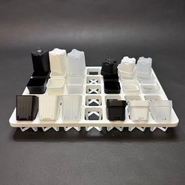ミニプラ鉢1号・1.3号鉢対応-白色ミニトレイ-35(5×7)鉢用＊(約)A4サイズ相当※1枚売＊多肉・塊根植物・アガベ・ハオルチア・アデニウム・パキポディウム・実生の画像