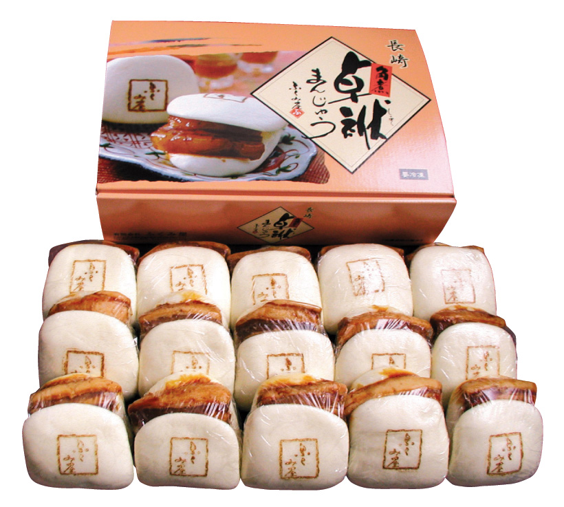 Ｆ　角煮卓袱まんじゅう  （70ｇx15個）の画像