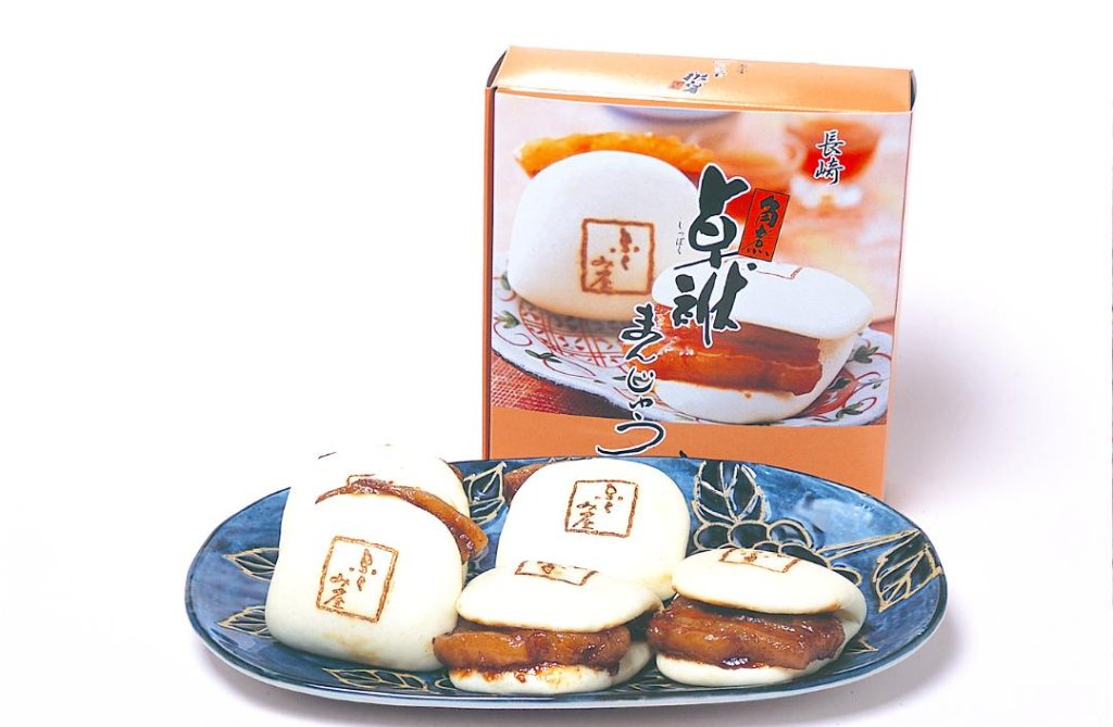 X  　角煮卓袱まんじゅう７０ｇｘ５個の画像