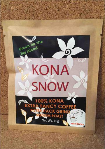 KONA SNOW EXTRA FANCY COFFEEの画像