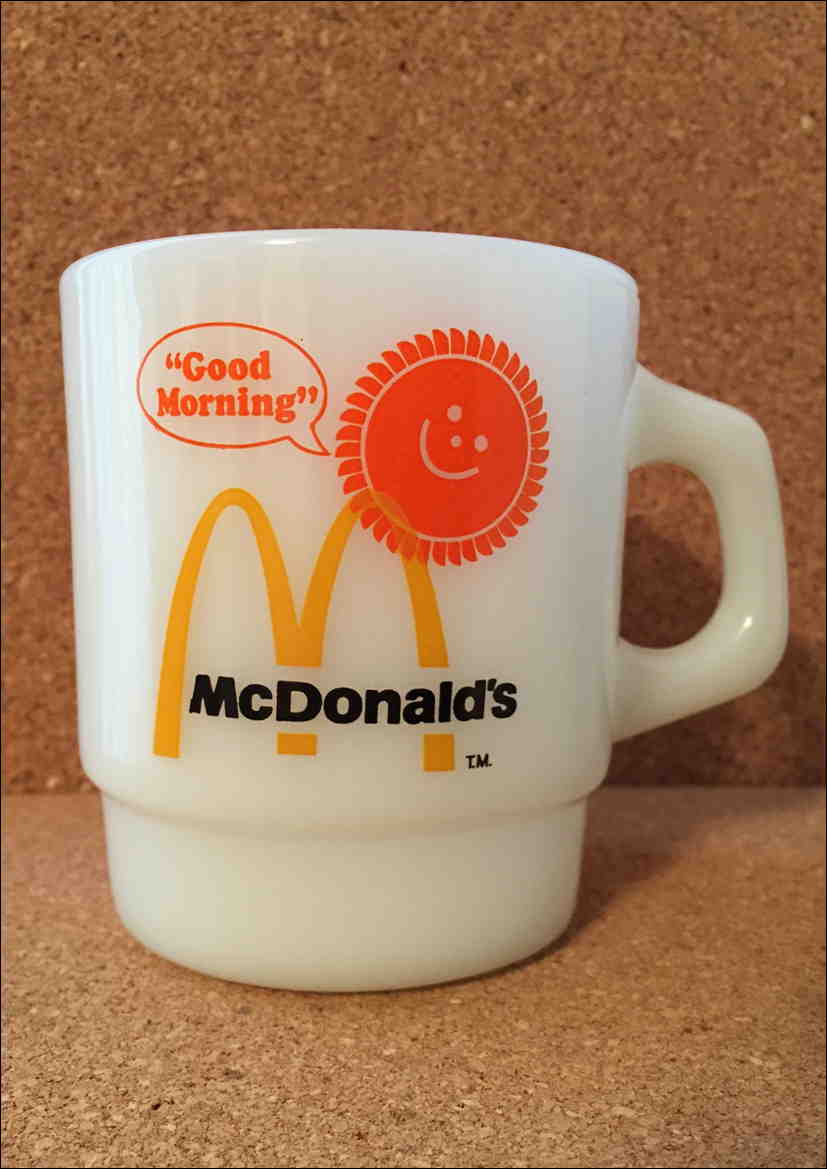 Fire King McDonald's スタッキングマグの画像