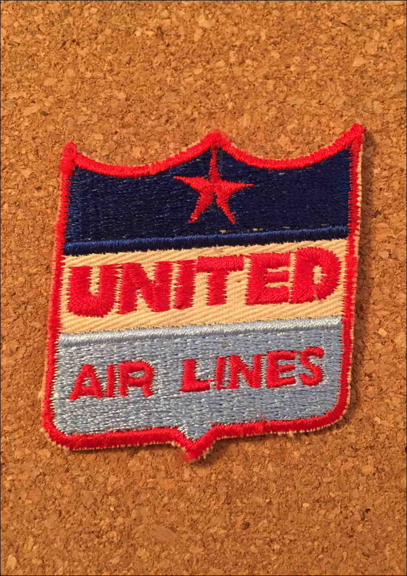 UNITED AIR LINES ワッペンの画像