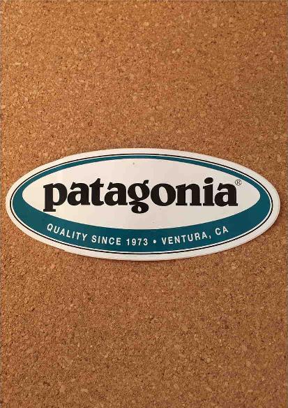 patagonia ステッカーの画像