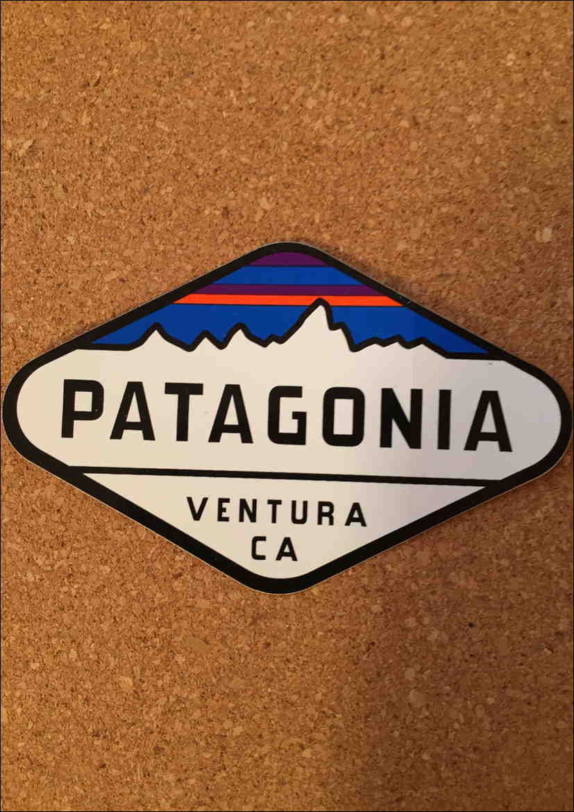 patagonia　パタゴニア ステッカーの画像