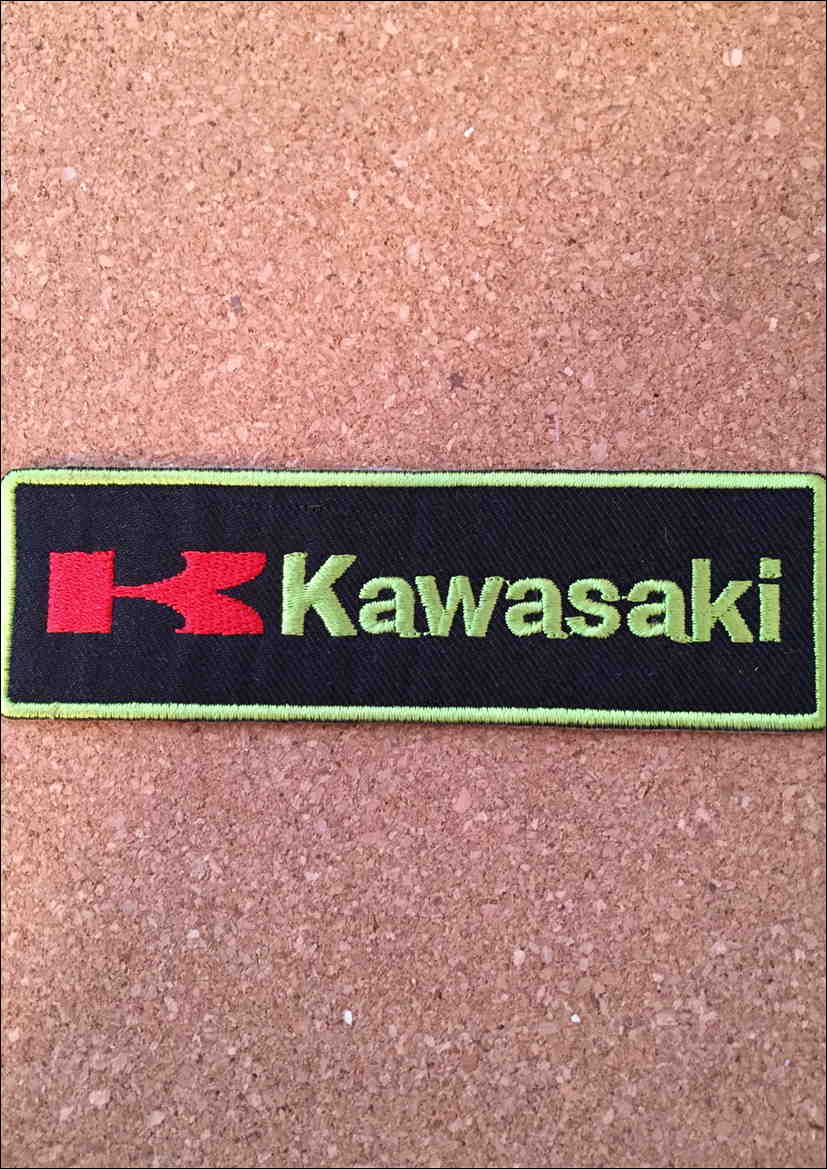 ワッペン　KAWASAKIの画像