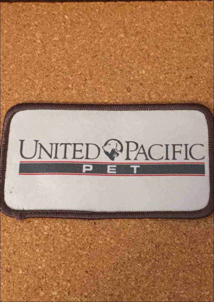 UNITED PACIFIC PET ワッペンの画像