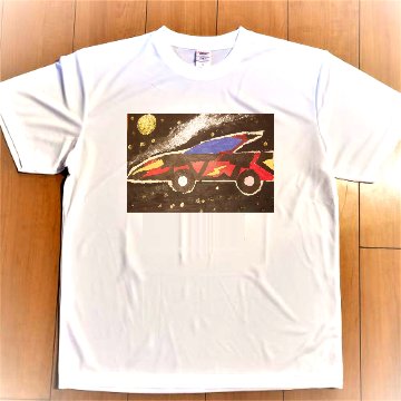 Ｔシャツ白　写真プリント　昇華転写カラープリントの画像