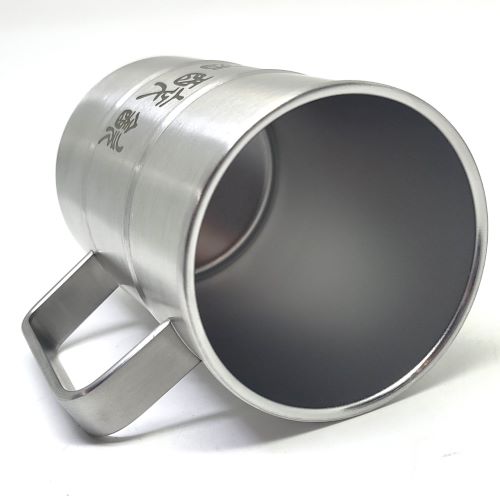 ステンレスビアジョッキ　真空二重ドラム缶型　380ml 　【CO.Labo FES.2025限定グッズ】の画像