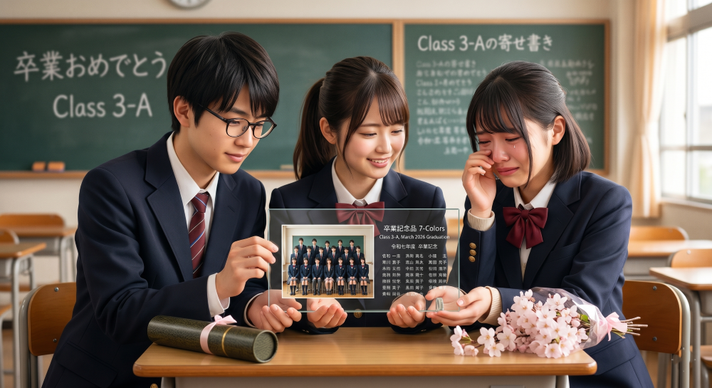 仲間との思い出が、手のひらサイズに。