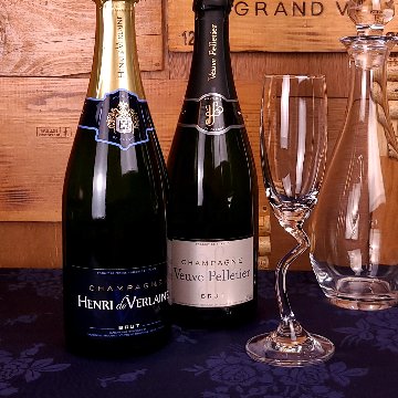 豪華 シャンパンセット 2本 白 辛口 お得な 飲み比べ セット 高級 フランス 銀座 ソムリエ厳選 Fabi's factory画像