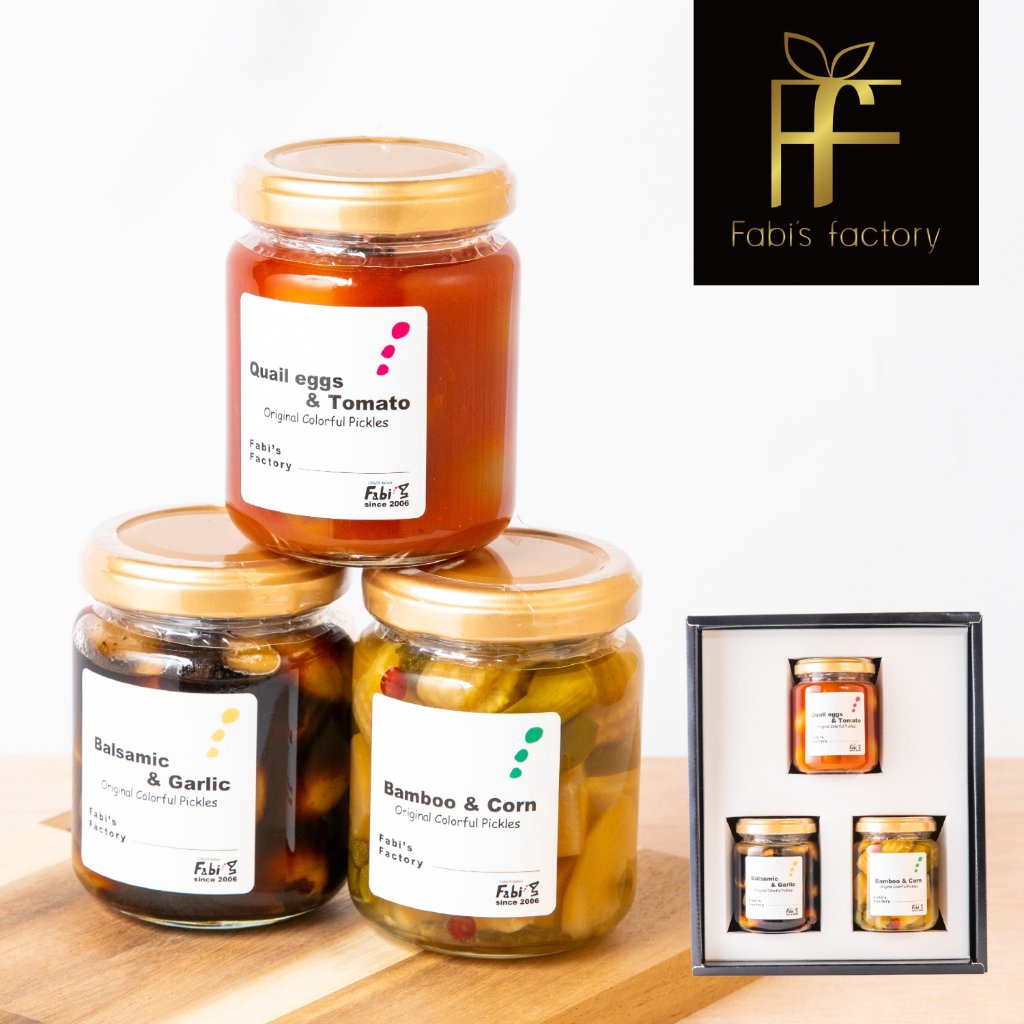 無添加 高級 ピクルス 銀座イタリアンこだわりのカラフルピクルス 3種セット おつまみやもう1品に便利な 箱入り ギフトにの画像