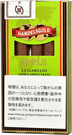 ハンデルスゴールド　アップル　5本入り箱画像