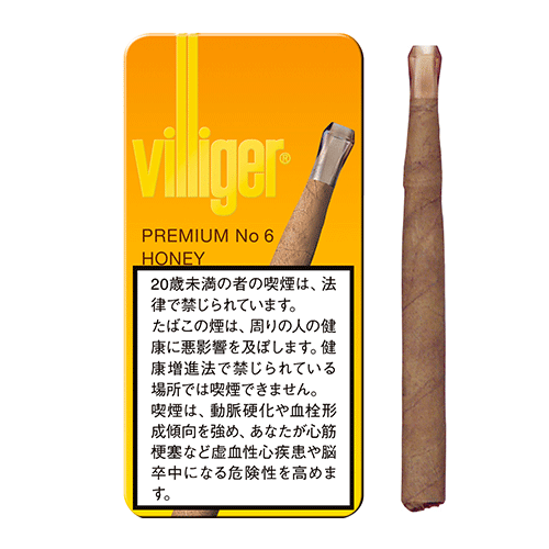 ビリガー　プレミアムＮＯ.6　ハニー　10本入り缶　の画像