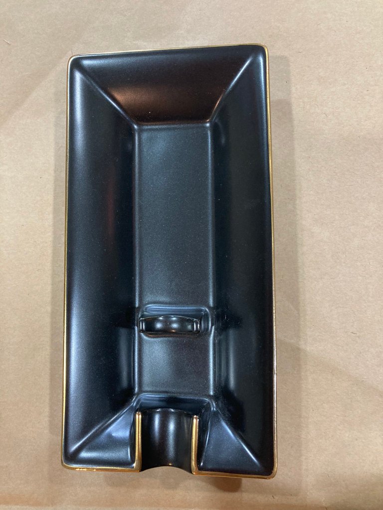 ローランド　シガー　アシュトレイ　灰皿　黒の画像