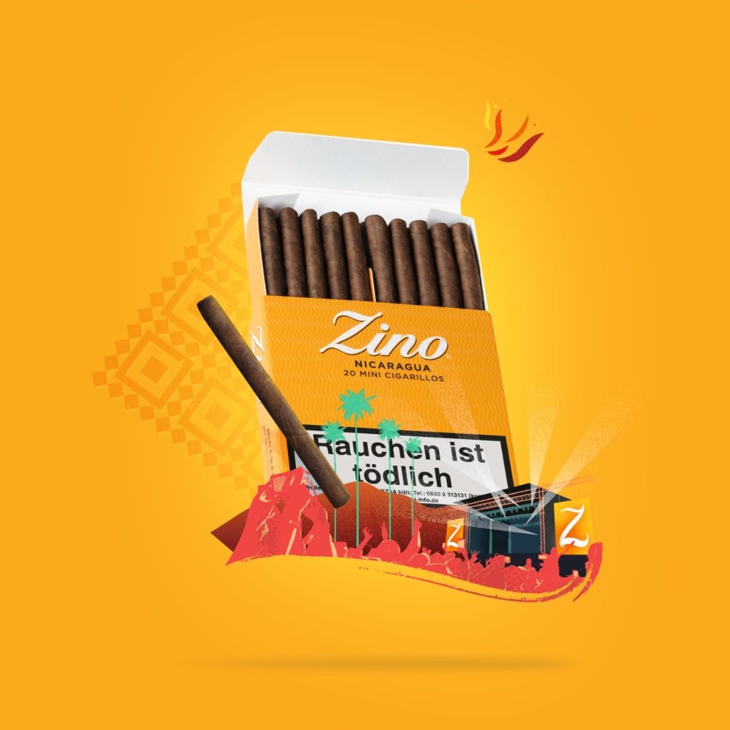 ジノ　ミニシガリロ　ニカラグア　20本入りの画像