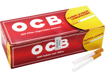 OCB　ロング　レギュラー　チューブ　200本入りの画像