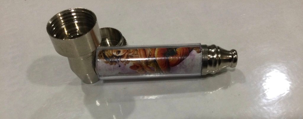 アイアンパイプ（チェ　シヴァ　ガネーシャ　ボブマーリー柄）の画像