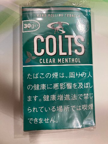 コルツ　袋(30g)　クリアーメンソールの画像