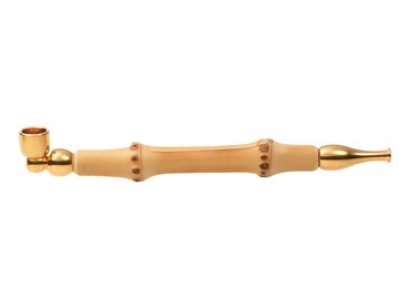 小粋　竹　ゴールド　煙管の画像