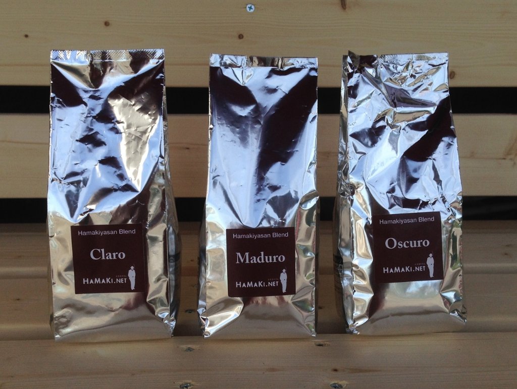 はまきやさんブレンド3種お試しセット　100g　粉の画像