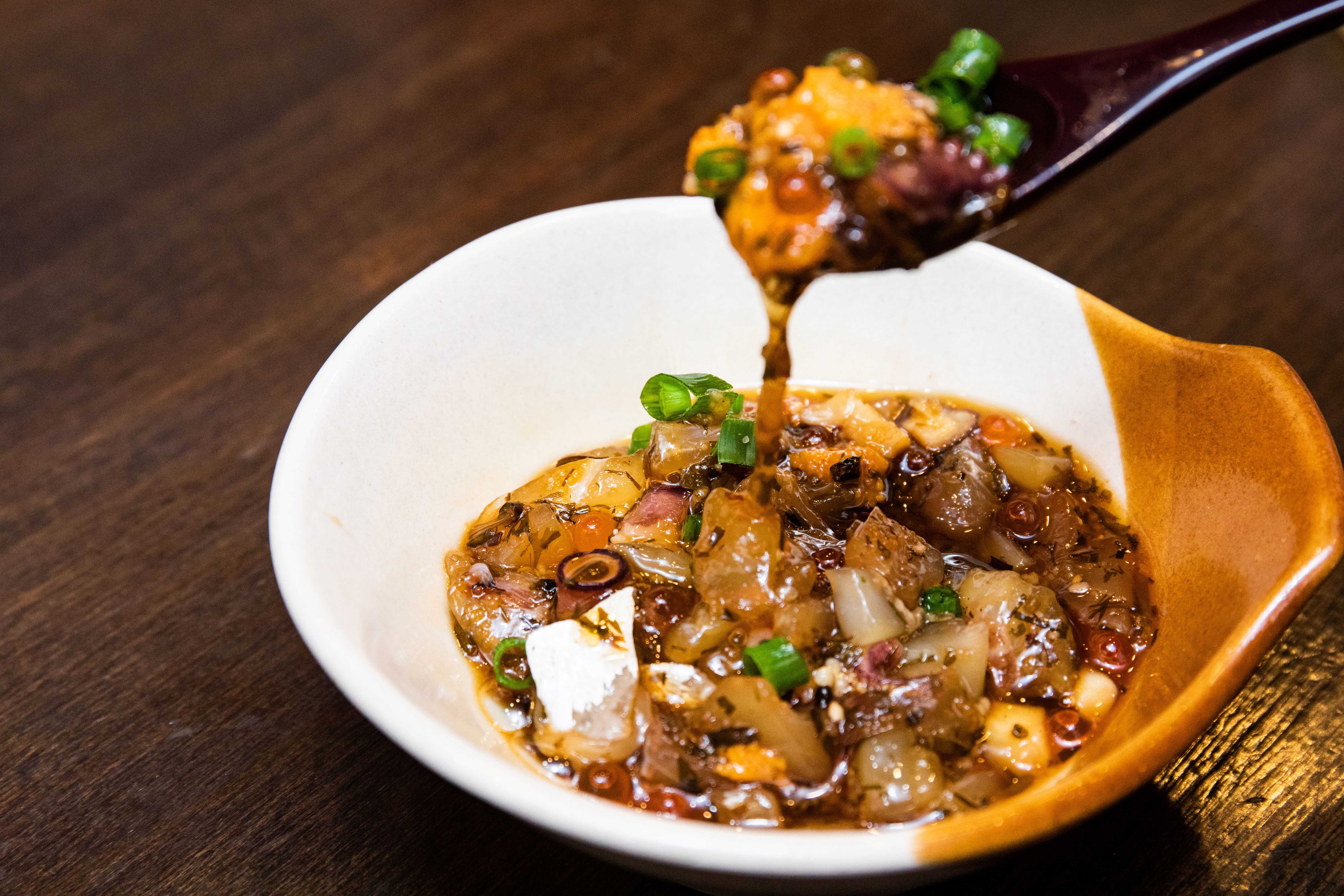 【アカモク入り海鮮丼の具・あまくさ胡麻あじ】食べ比べ2種セットの画像