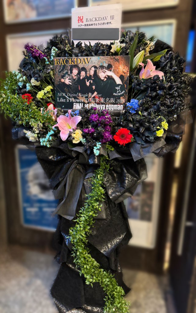 渋谷eggman BACKDAV　Like a Flower TOUR FINAL