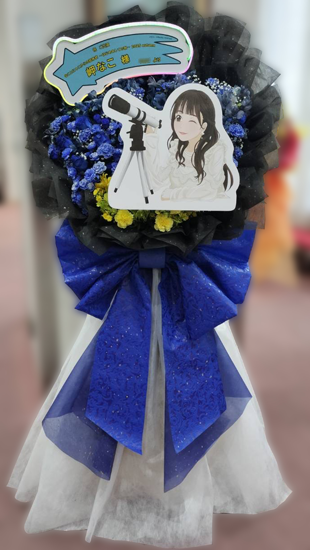 東京フラワースタンド 花銀 オリジナルデザイン・自作フラスタ