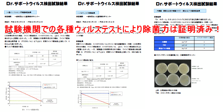 除菌スプレー お得6本セット：ドクターサポート 500ml×6 （送料無料）画像