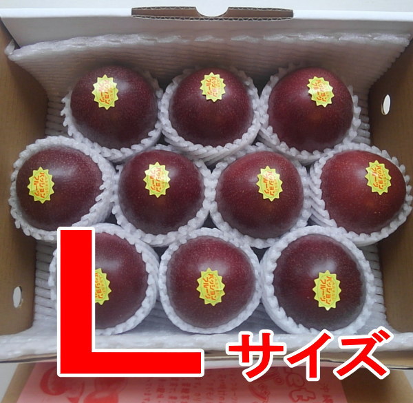 【今季終了】毎週金曜日発送（Lサイズ10個程度）パッションフルーツ 沖縄県産 完全無農薬の画像