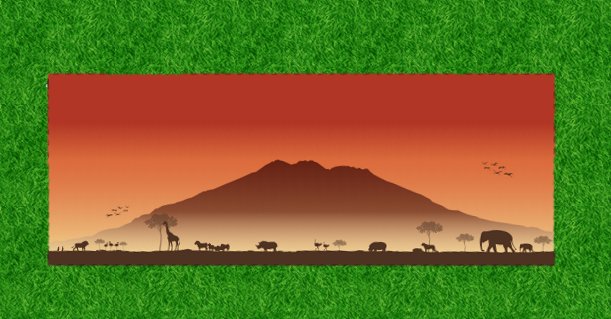 平川動物公園オリジナル本染め和てぬぐいの画像