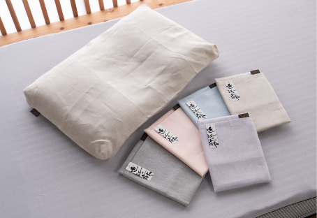 【オーダーメイドまくら専用設計】まくらカバー 《リネン素材》の画像