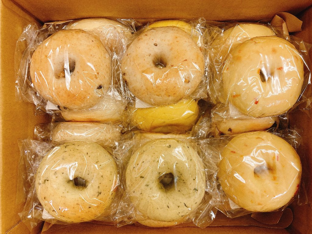 送料無料のお試し無添加ベーグルセット（24個入）の画像