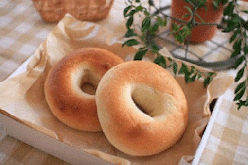 プレーンベーグルの画像