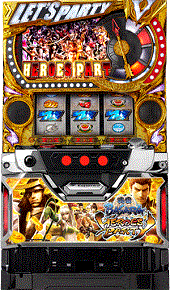 戦国BASARA HEROES PARTY【中古パチスロ実機】(限定1台のみお取り寄せ可)の画像