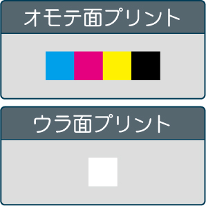 表/カラー　裏/ホワイト(プリント(B5FV17), 表/カラー　裏/ホワイト)画像