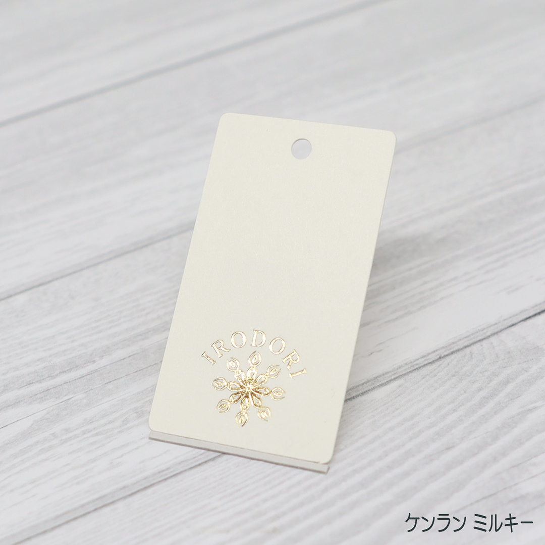 箔押し オリジナル下げ札・商品タグの画像