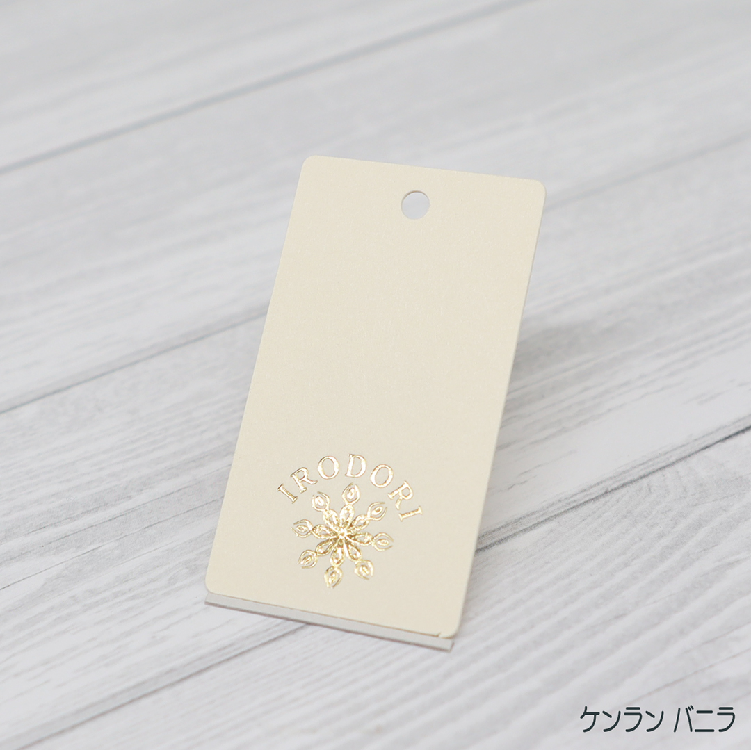 箔押し オリジナル下げ札・商品タグの画像