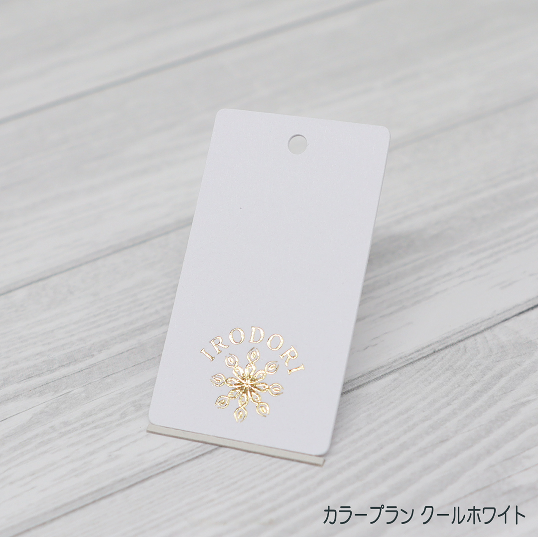 箔押し オリジナル下げ札・商品タグの画像