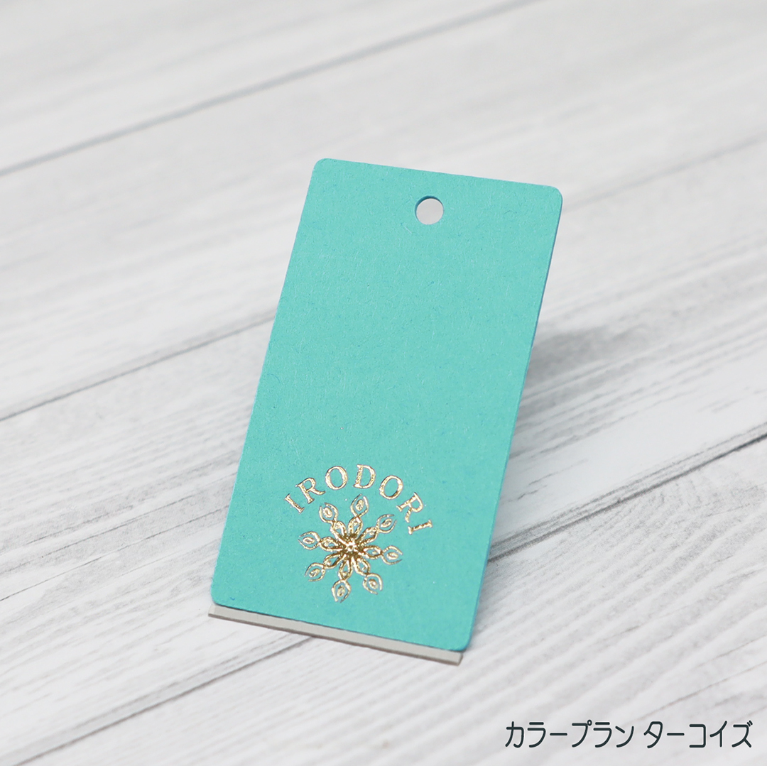 箔押し オリジナル下げ札・商品タグの画像