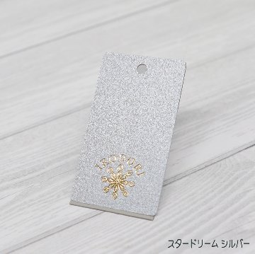 箔押し オリジナル下げ札・商品タグの画像