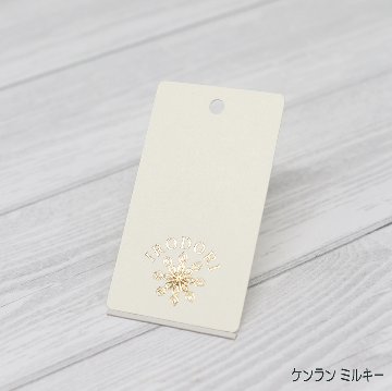 箔押し オリジナル下げ札・商品タグの画像