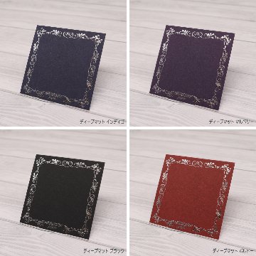 箔押しアクセサリー台紙 オーダーの画像
