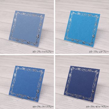 箔押しアクセサリー台紙 オーダーの画像
