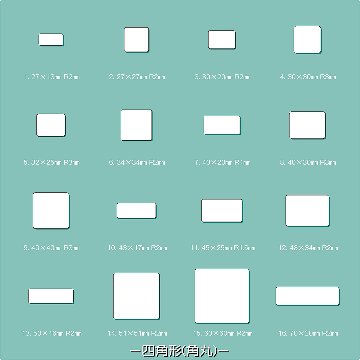 オリジナル 箔押しシール（一般紙）の画像