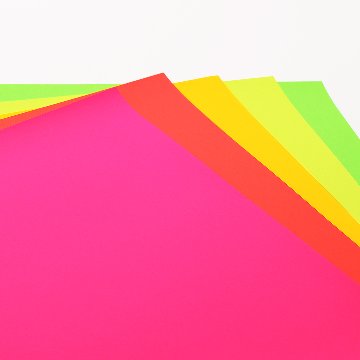オリジナル 箔押しシール(蛍光紙・金銀ピカ)の画像