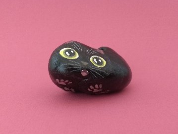 石猫（黒猫）001の画像