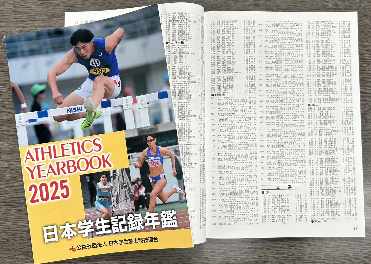 2025日本学生記録年鑑の画像