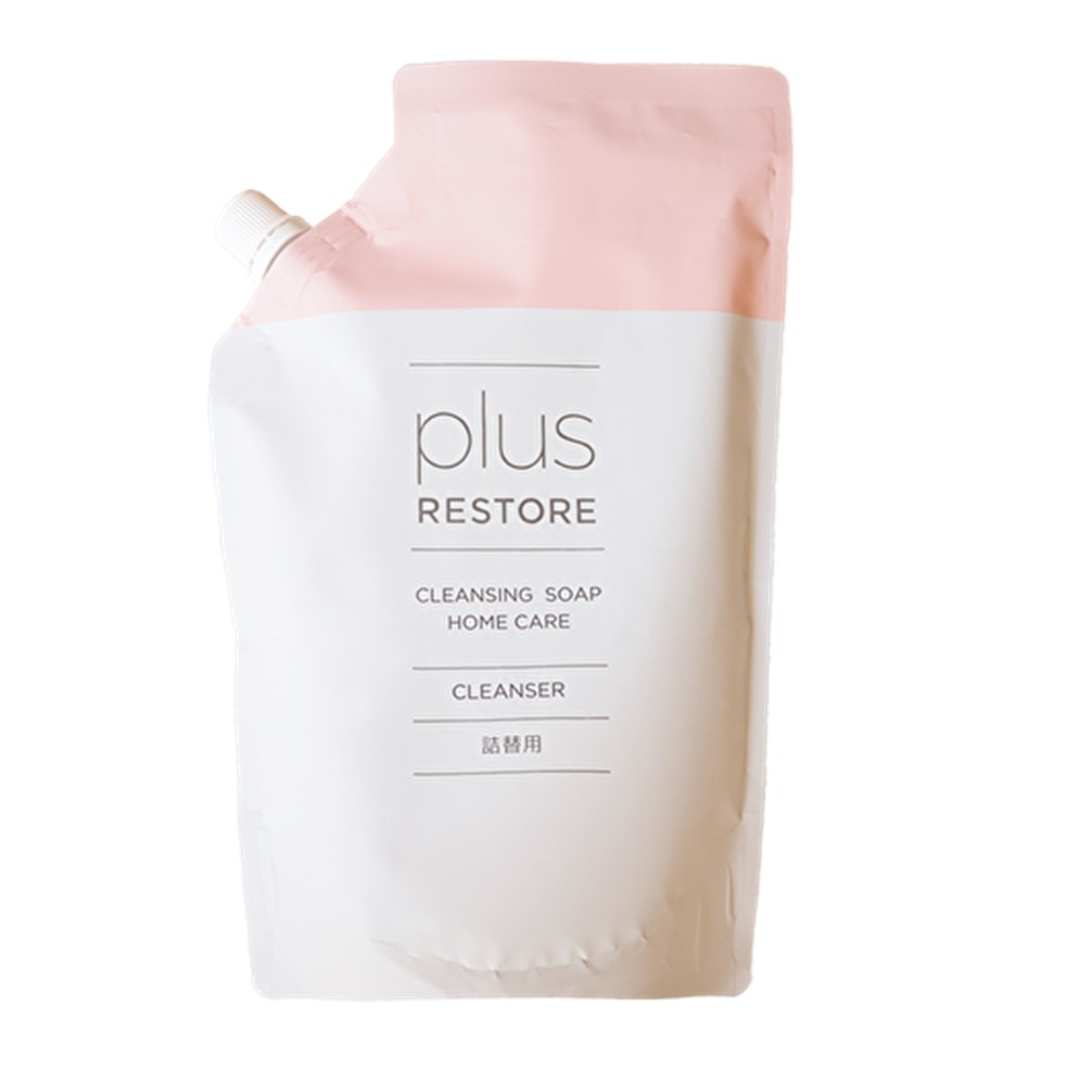 プラスリストア　クレンジングソープ泡ホームケア　詰替用　500ml の画像