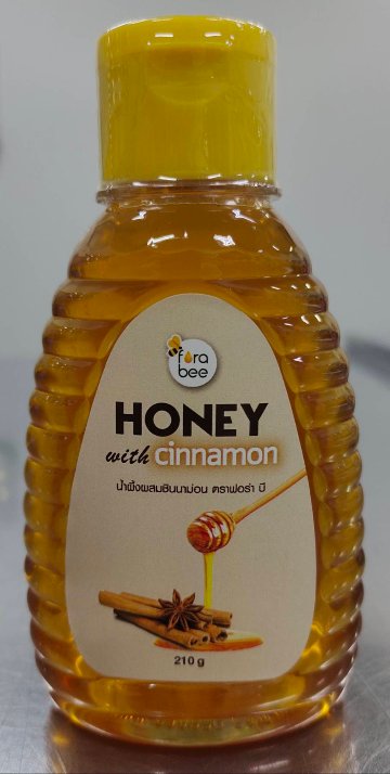 シナモン蜂蜜（天然蜂蜜：竜眼蜂蜜にシナモンエキスを入れています）　冬に備えて、頼りになる蜂蜜ですよ画像